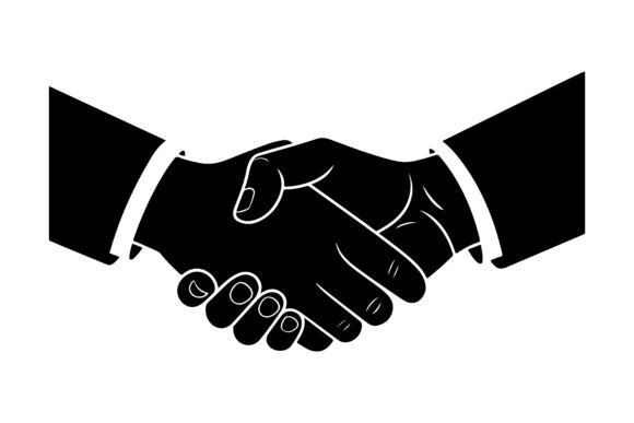 Business Deal Handshake Clipart: A Versatile Visual Asset for Professional Projects