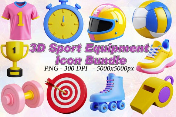 Elevate Your Sports Branding with 3D Iconography