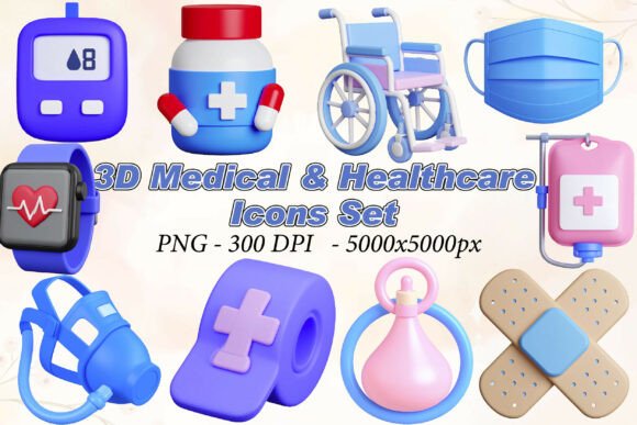 How 3D Medical Healthcare Icons Are Transforming Visual Communication in Modern Medicine