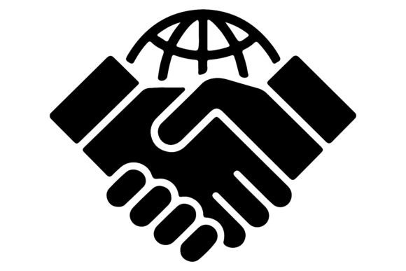 The Silhouette Handshake Icon: A Practical Resource for Business and Brand Design